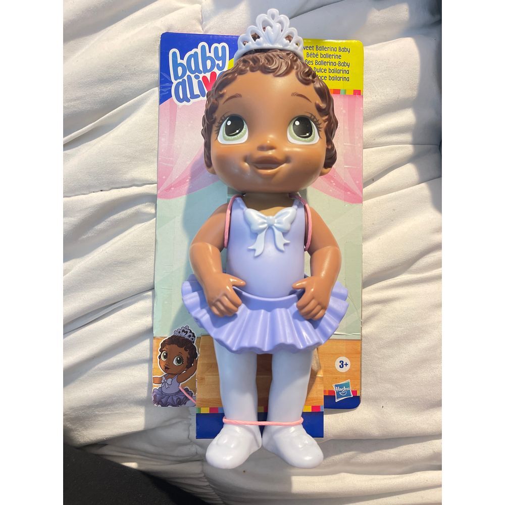Baby Alive Lil' Sips‎ Baby Doll African American Interactive Toy Playset